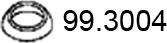 ASSO 99.3004 - Уплътнителен пръстен, изпуск. тръба vvparts.bg