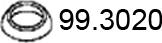 ASSO 99.3020 - Уплътнителен пръстен, изпуск. тръба vvparts.bg