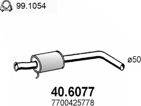 ASSO 40.6077 - Средно гърне vvparts.bg