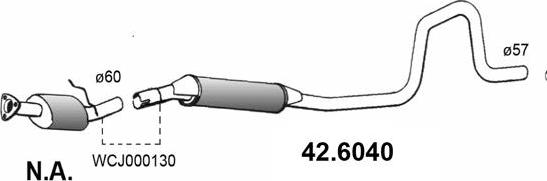 ASSO 42.6040 - Средно гърне vvparts.bg