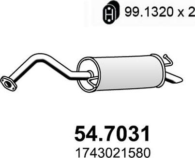 ASSO 54.7031 - Крайно гърне vvparts.bg