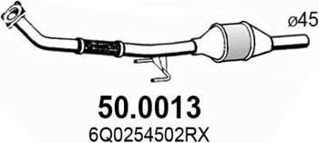 ASSO 50.0013 - Катализатор vvparts.bg