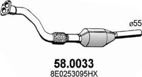 ASSO 58.0033 - Катализатор vvparts.bg