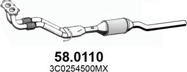 ASSO 58.0110 - Катализатор vvparts.bg