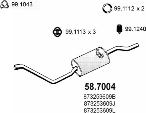 ASSO 58.7004 - Крайно гърне vvparts.bg