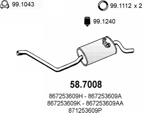 ASSO 58.7008 - Крайно гърне vvparts.bg