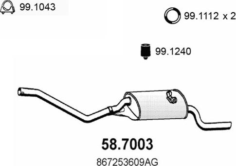 ASSO 58.7003 - Крайно гърне vvparts.bg