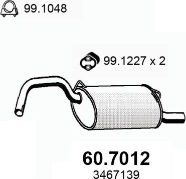 ASSO 60.7012 - Крайно гърне vvparts.bg