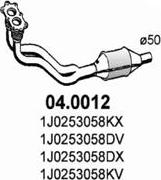 ASSO 04.0012 - Катализатор vvparts.bg