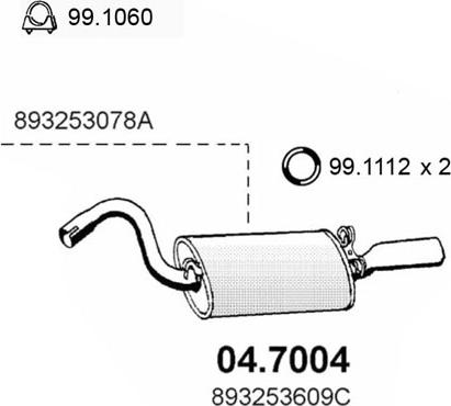 ASSO 04.7004 - Крайно гърне vvparts.bg