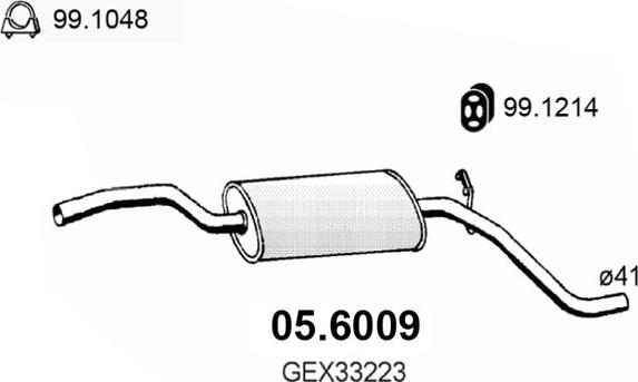 ASSO 05.6009 - Средно гърне vvparts.bg