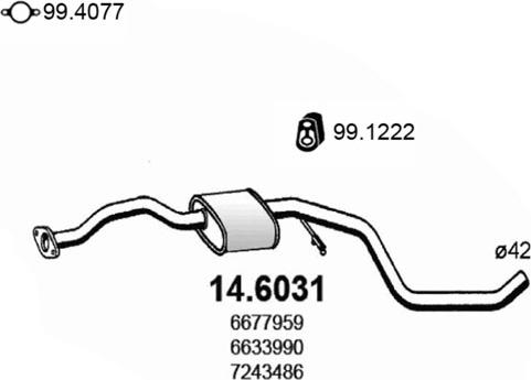 ASSO 14.6031 - Средно гърне vvparts.bg