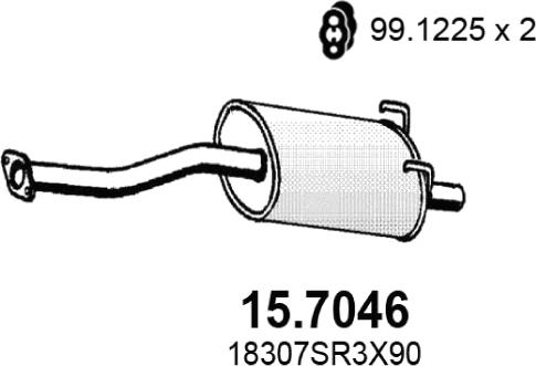 ASSO 15.7046 - Крайно гърне vvparts.bg