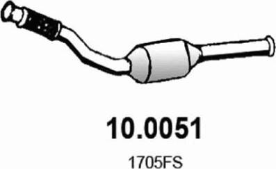 ASSO 10.0051 - Катализатор vvparts.bg