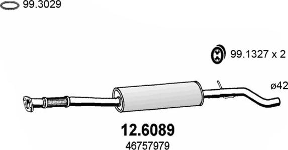 ASSO 12.6089 - Средно гърне vvparts.bg