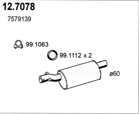 ASSO 12.7078 - Крайно гърне vvparts.bg