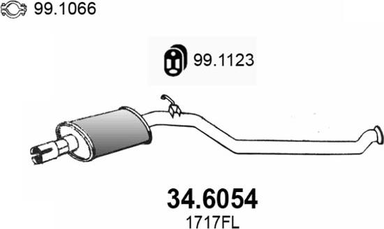 ASSO 34.6054 - Средно гърне vvparts.bg