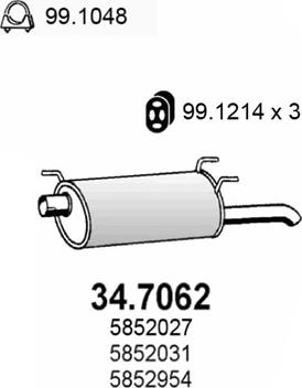 ASSO 34.7062 - Крайно гърне vvparts.bg