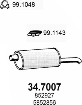 ASSO 34.7007 - Крайно гърне vvparts.bg