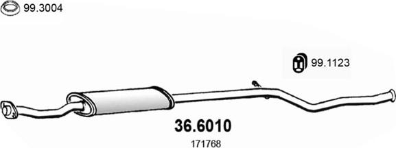 ASSO 36.6010 - Средно гърне vvparts.bg