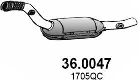 ASSO 36.0047 - Катализатор vvparts.bg