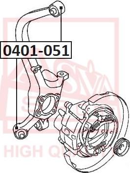 ASVA 0401-051 - Тампон, носач vvparts.bg