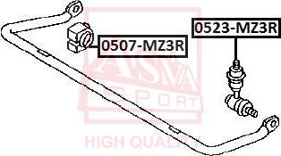 ASVA 0523-MZ3R - Биалета vvparts.bg