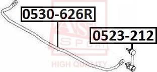 ASVA 0523-212 - Биалета vvparts.bg