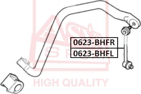 ASVA 0623-BHFR - Биалета vvparts.bg