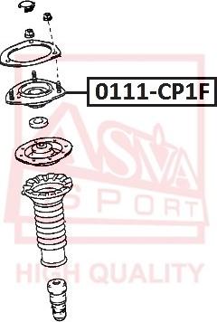 ASVA 0111-CP1F - Тампон на макферсън vvparts.bg