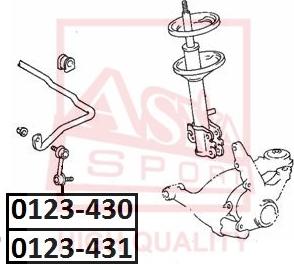 ASVA 0123-431 - Биалета vvparts.bg