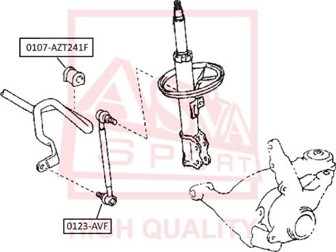 ASVA 0123-AVF - Биалета vvparts.bg