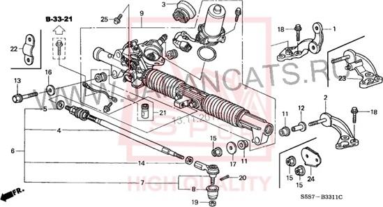 ASVA 0301-063 - Тампон, носач vvparts.bg