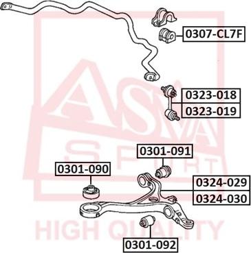 ASVA 0323-018 - Биалета vvparts.bg