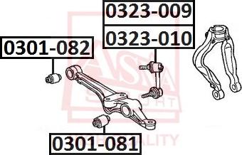 ASVA 0323-009 - Биалета vvparts.bg