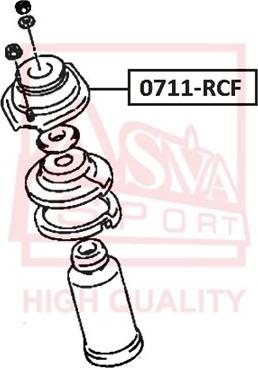 ASVA 0711-RCF - Тампон на макферсън vvparts.bg