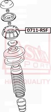 ASVA 0711-RSF - Тампон на макферсън vvparts.bg