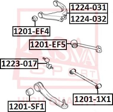 ASVA 1223-017 - Биалета vvparts.bg