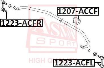 ASVA 1223-ACFR - Биалета vvparts.bg