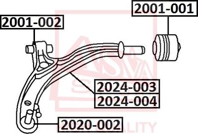 ASVA 2020-002 - Шарнири vvparts.bg