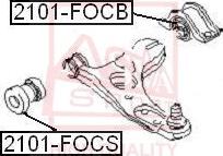 ASVA 2101-FOCS - Тампон, носач vvparts.bg