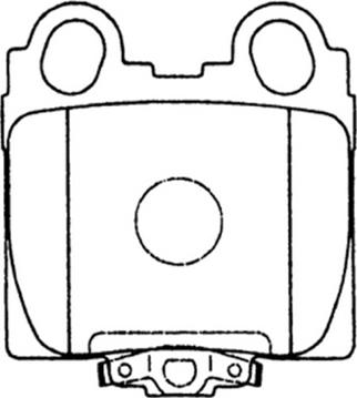 ASVA AKD-1421 - Комплект спирачно феродо, дискови спирачки vvparts.bg