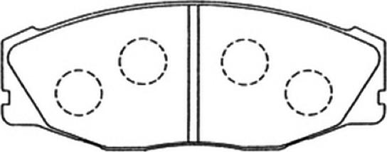 FTE BL2735A1 - Комплект спирачно феродо, дискови спирачки vvparts.bg