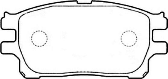 Textar 23759 170  0 4 T4242 - Комплект спирачно феродо, дискови спирачки vvparts.bg