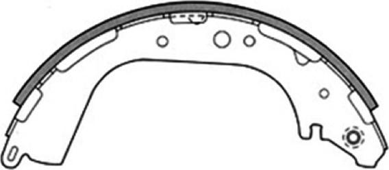 ASVA AKS-1189 - Комплект спирачна челюст vvparts.bg
