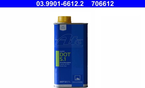 ATE 03.9901-6612.2 - Спирачна течност vvparts.bg