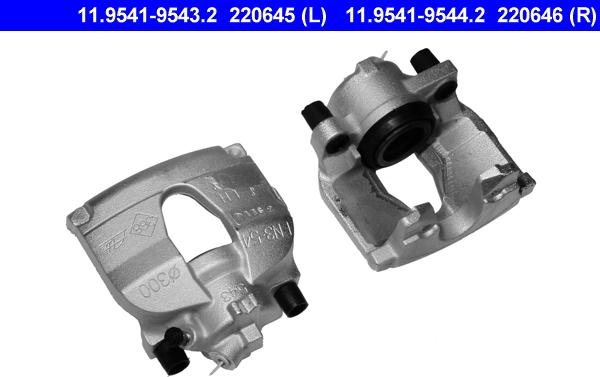 ATE 11.9541-9543.2 - Спирачен апарат vvparts.bg