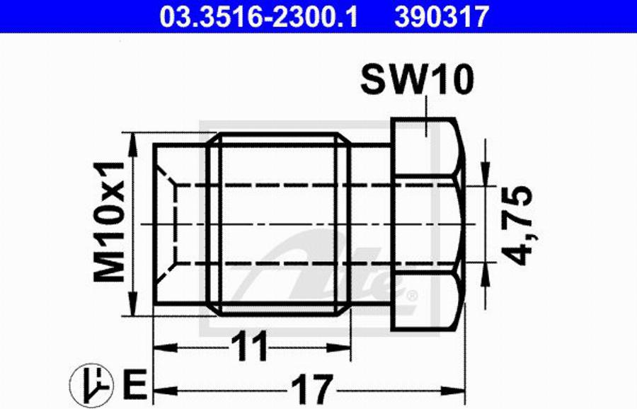 ATE 11.9571-9954.2 - Спирачен апарат vvparts.bg