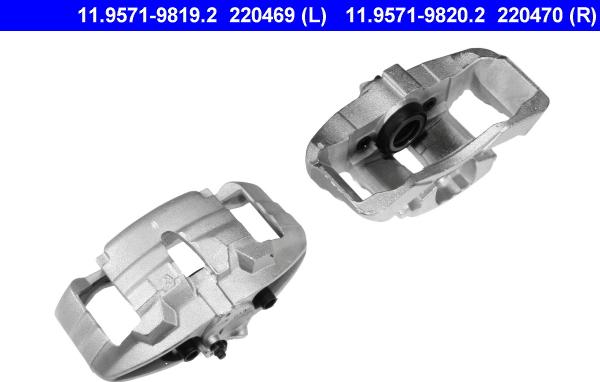 ATE 11.9571-9820.2 - Спирачен апарат vvparts.bg