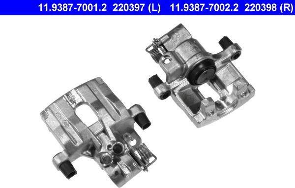 ATE 11.9387-7001.2 - Спирачен апарат vvparts.bg